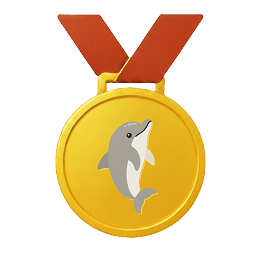GlucoPal 50 lb milestone medal