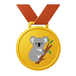 GlucoPal 30 lb milestone medal