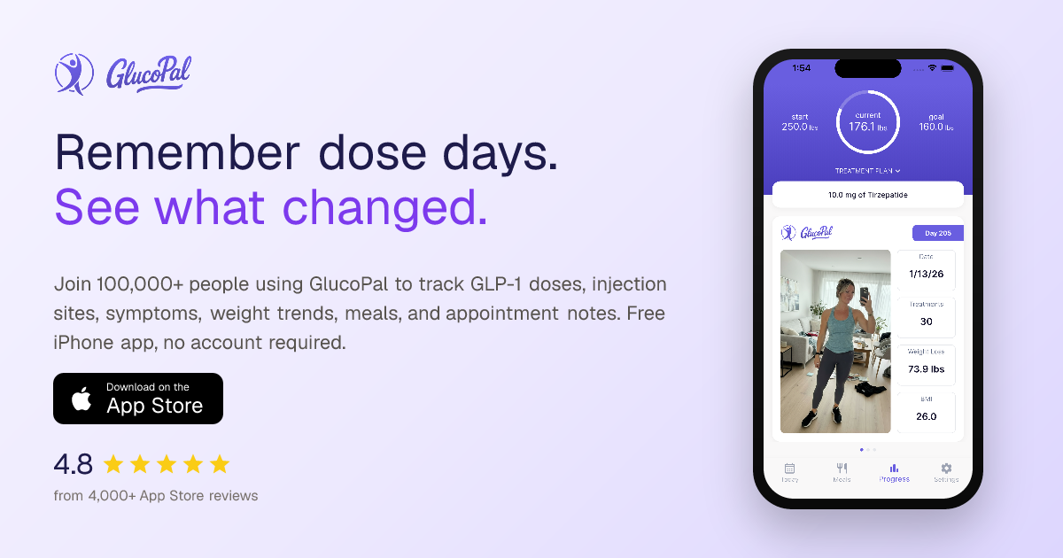 GlucoPal — Your GLP-1 Journey, Simplified